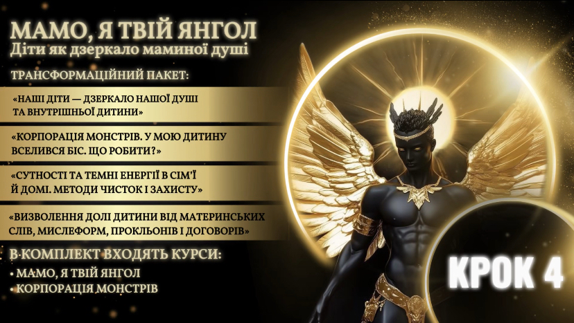 Крок 4: Я і Діти - Мамо, я твій янгол