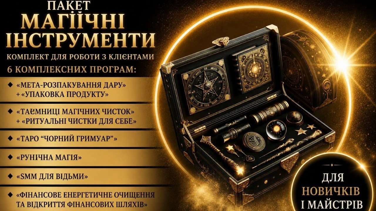ПАКЕТ МАГІЧНИХ ІНСТРУМЕНТІВ